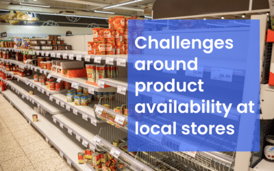 Challenges around product availability at local stores