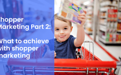 Shopper Marketing Part 2:  What to achieve with shopper marketing